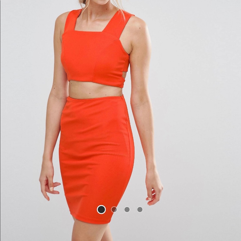 River Island Cut Out Body Con Dress